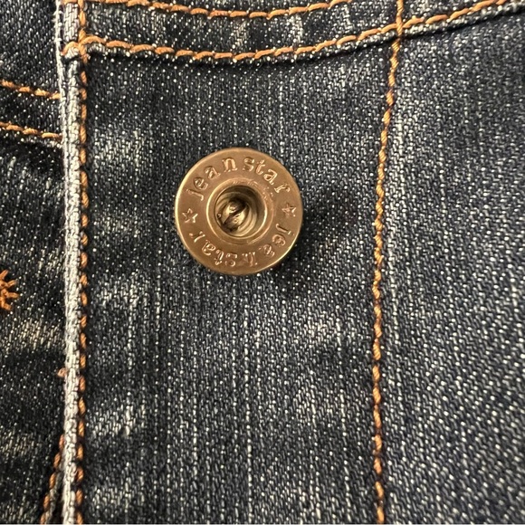 Jeanstar Jean jacket women’s size L, preowned - Picture 5 of 9